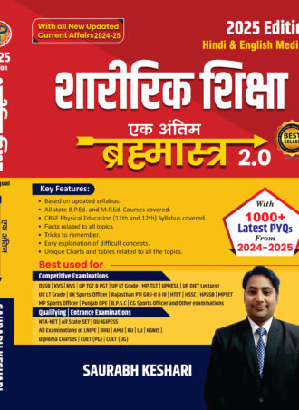 Sharirik Shiksha ek Antim Brahmastra 2.0 | With all New Updated Current Affairs 2024-25 | With 1000+ Latest PYQs - Hindi and English Medium